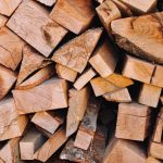 stored fire wood